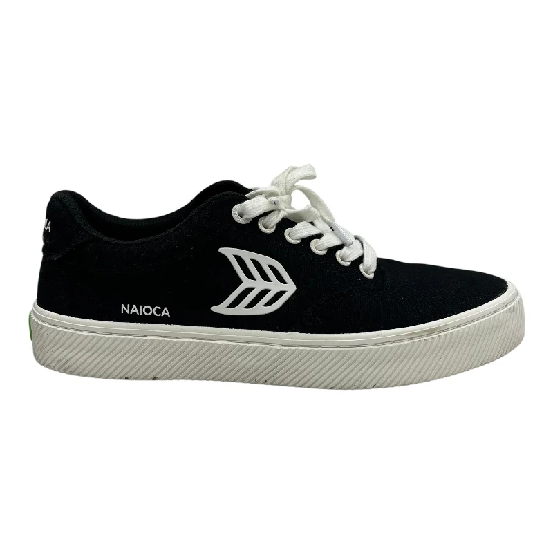 navy athletic shoes casual-Shoes Sneakers By Cariuma In Black & White, Size:10