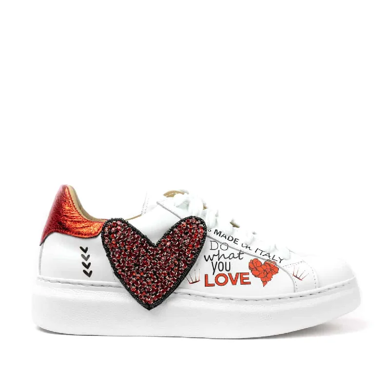 wide athletic shoes comfort-CUORE SNEAKER