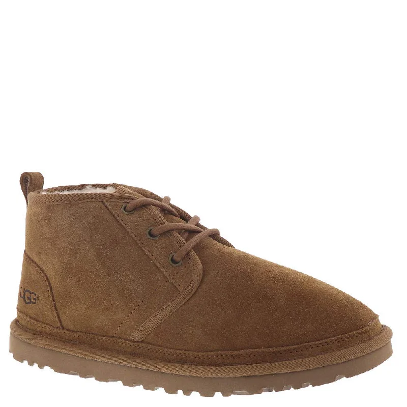 boots with cushioned insole-Women's Shoes UGG NEUMEL Suede Ankle Chukka Boots 1094269 CHESTNUT