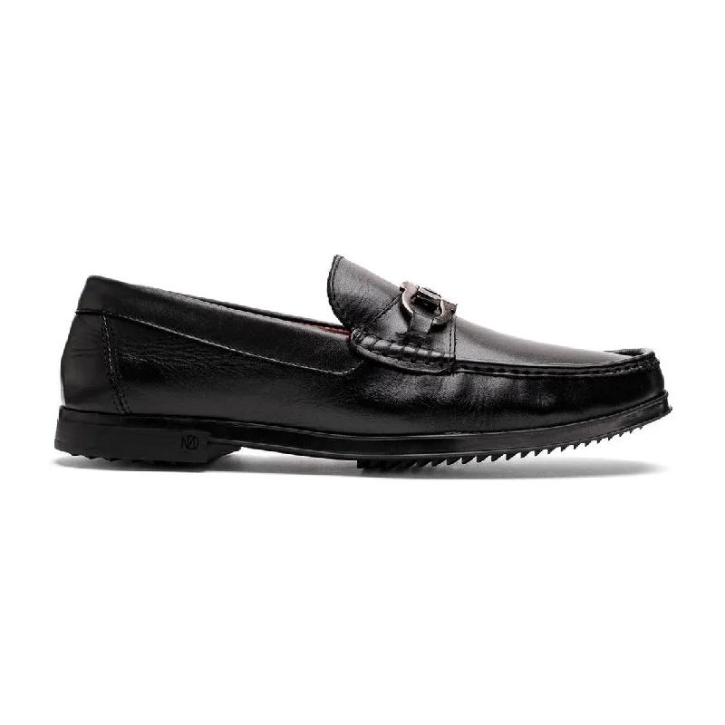 luxury slip-on loafers for women-Marco Di Milano Atrani Men's Shoes Calf-Skin Leather Moccasin Loafers (MDM1185)