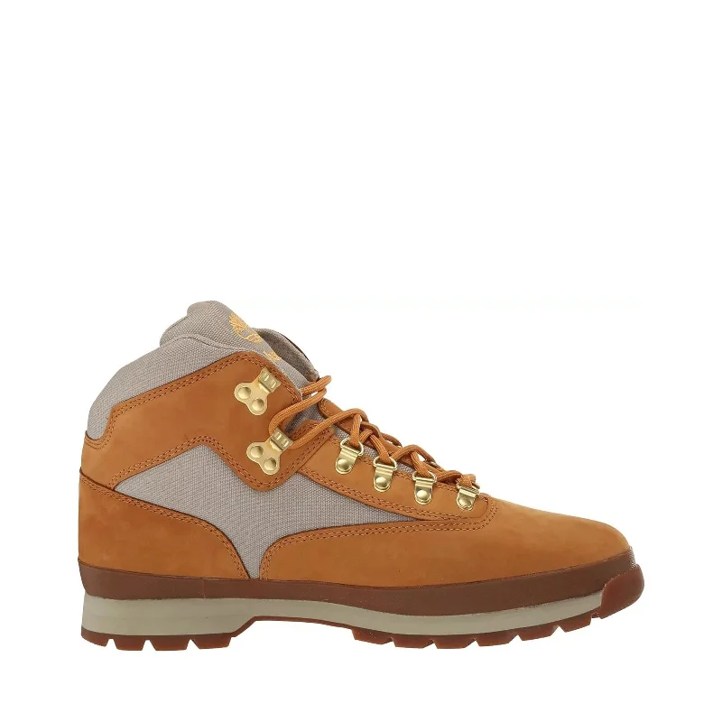 high-heeled boots-Timberland Men's Euro Sprint Hiking Boots, Wheat Nubuck