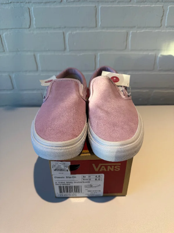 handmade athletic shoes special-Shoes Sneakers By Vans In Pink, Size: 6