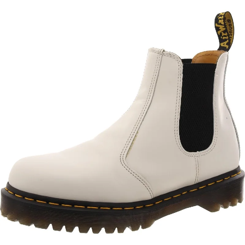 comfortable boots for cold outdoor conditions-Dr. Martens Womens 2976Bex Lug Sole Pull On Chelsea Boots