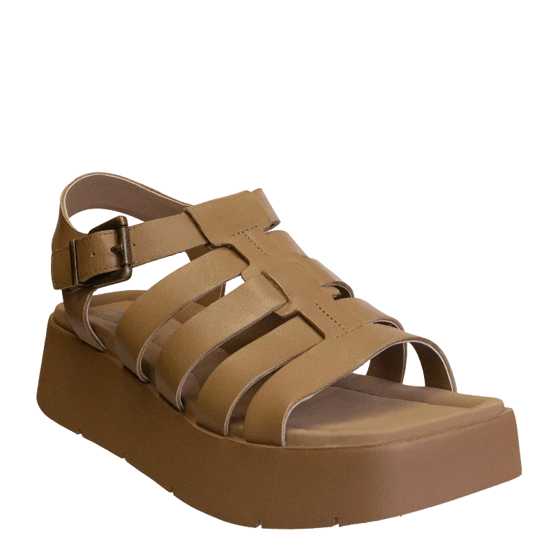 ARCHAIC in NUDE Platform Sandals