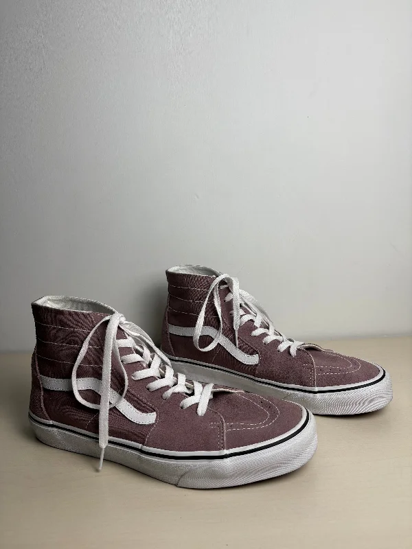 Shoes Sneakers By Vans In Purple, Size: 12