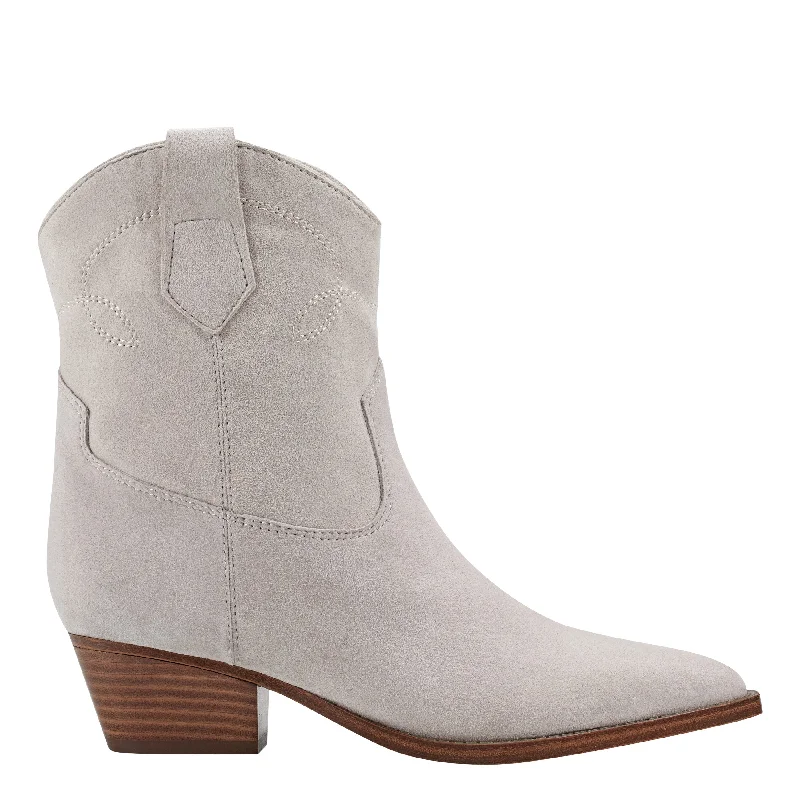 waterproof boots for outdoor work-Nonie Western Ankle Bootie