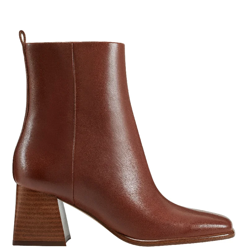 boots for snow and ice-Floria Square Toe Bootie