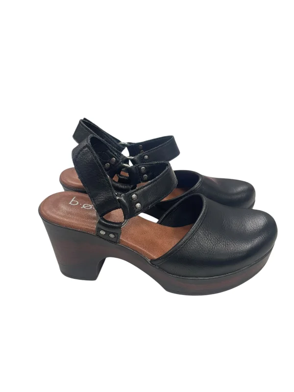 flair high heels non-slip-Shoes Heels Block By Boc In Black, Size: 7