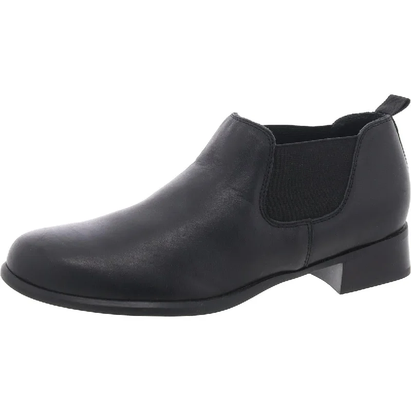 boots for heavy snow conditions-Munro Womens Faux Leather Pull On Chelsea Boots