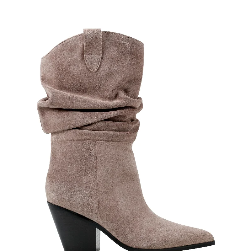 boots for walking on ice-Myleea Slouchy Boot