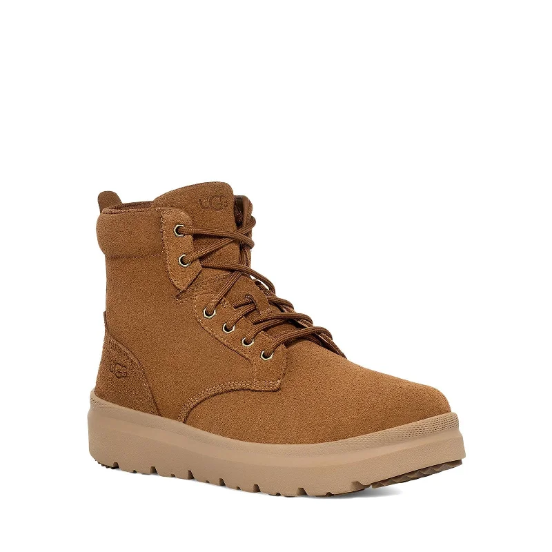 boots for extreme outdoor activities-UGG Men's Burleigh Boot, Chestnut