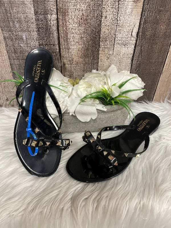 Sandals Luxury Designer By Valentino  Size: 11