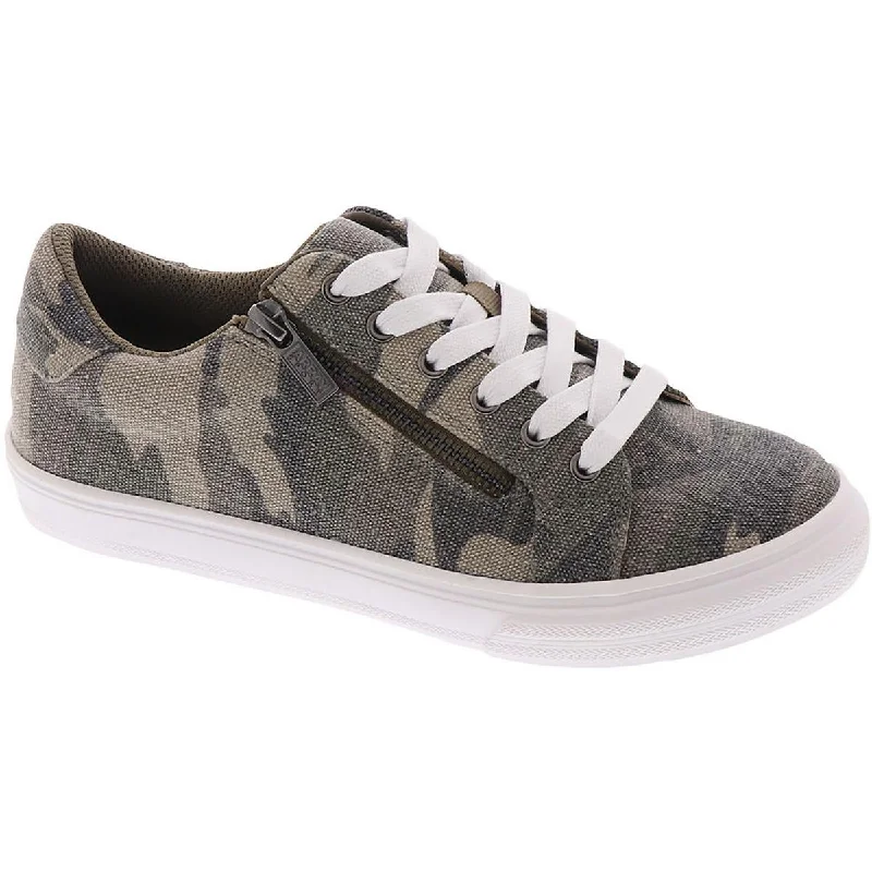 premium athletic shoes edge-Array Womens Canvas Low-Top Casual and Fashion Sneakers