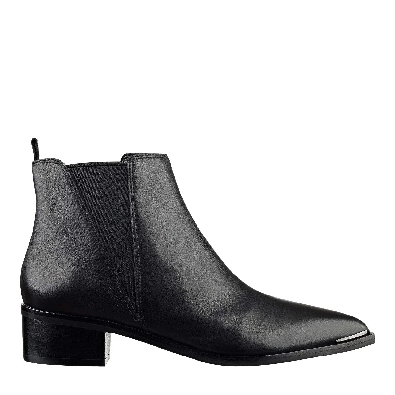 insulated work boots for winter-Yale Pointy Toe Chelsea Bootie