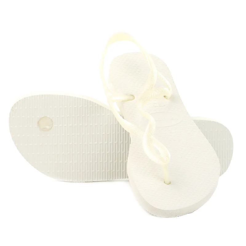 Havaianas Luna Thong Flip Flop Sandal - White - Womens