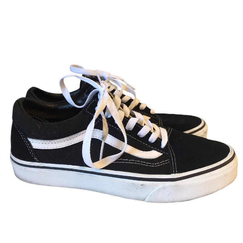 durable athletic shoes grit-Shoes Sneakers By Vans In Black, Size: 7