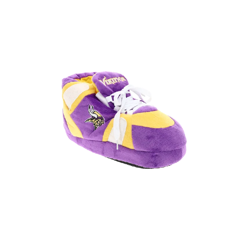 Slippers with chic patterns-Minnesota Vikings Slippers