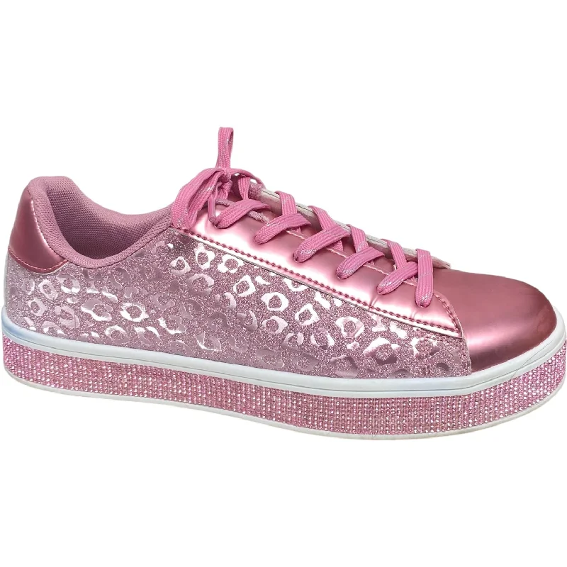 affordable athletic shoes thrifty-Shoes Sneakers By Clothes Mentor In Pink, Size: 10