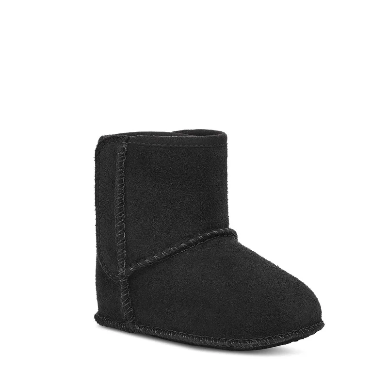 boots with extra ankle protection-UGG Unisex-Baby Baby Classic Boot, Black Infant