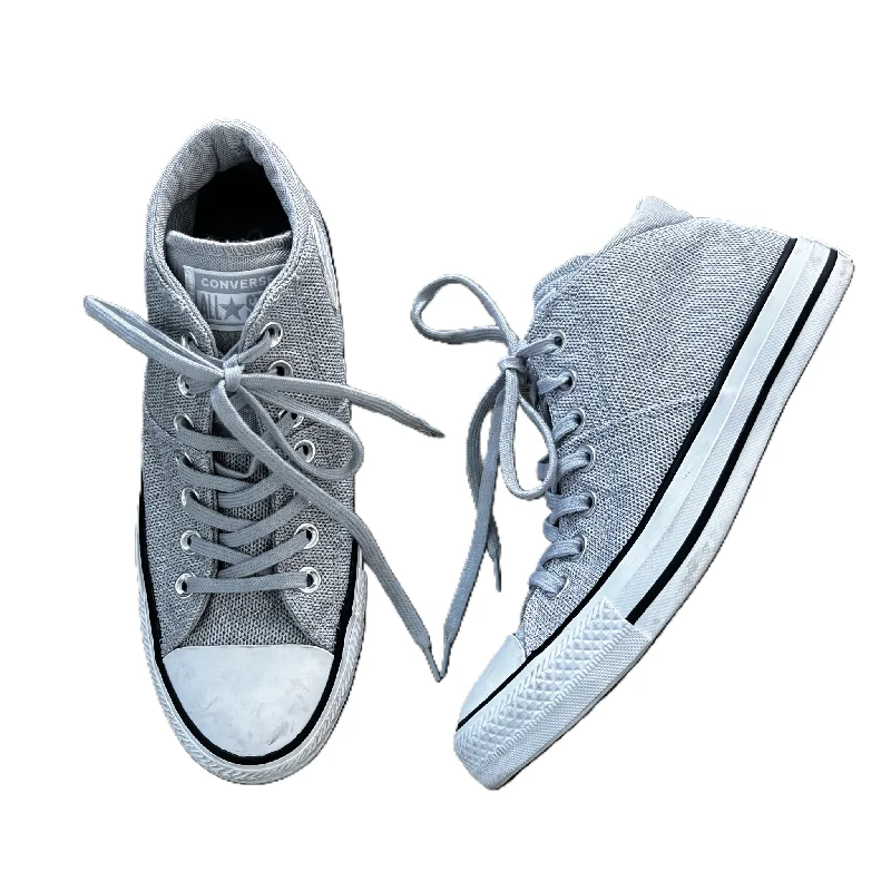 athletic shoes for track-Shoes Sneakers By Converse In Grey, Size: 8