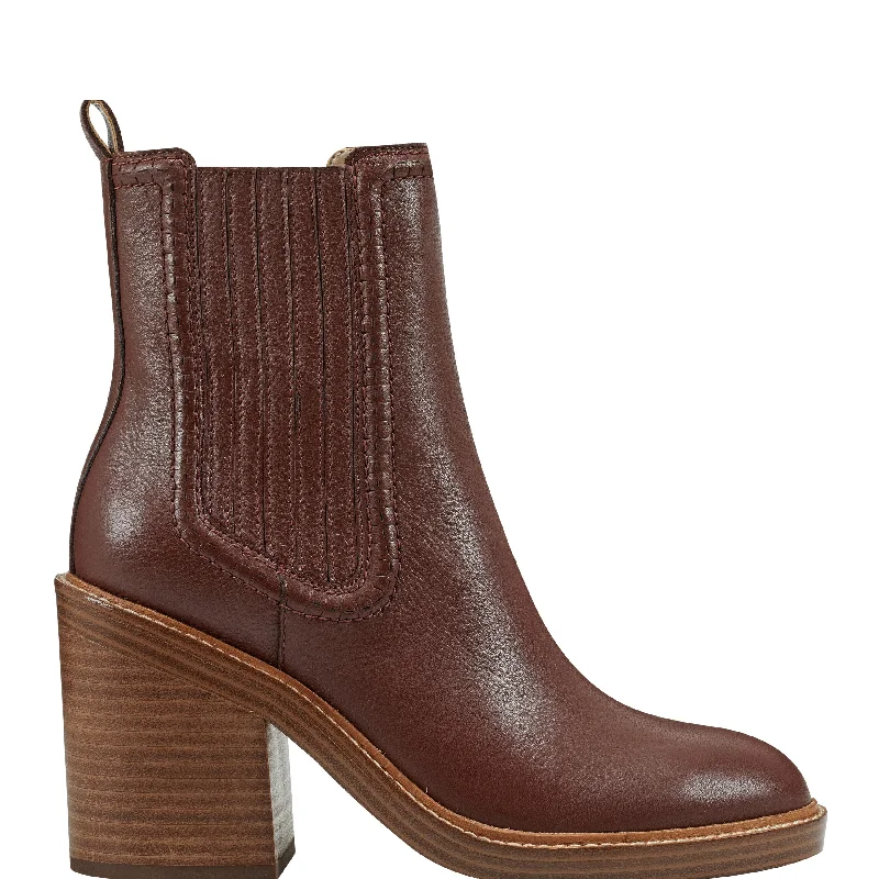 boots with anti-slip features-Halida Tailored Bootie