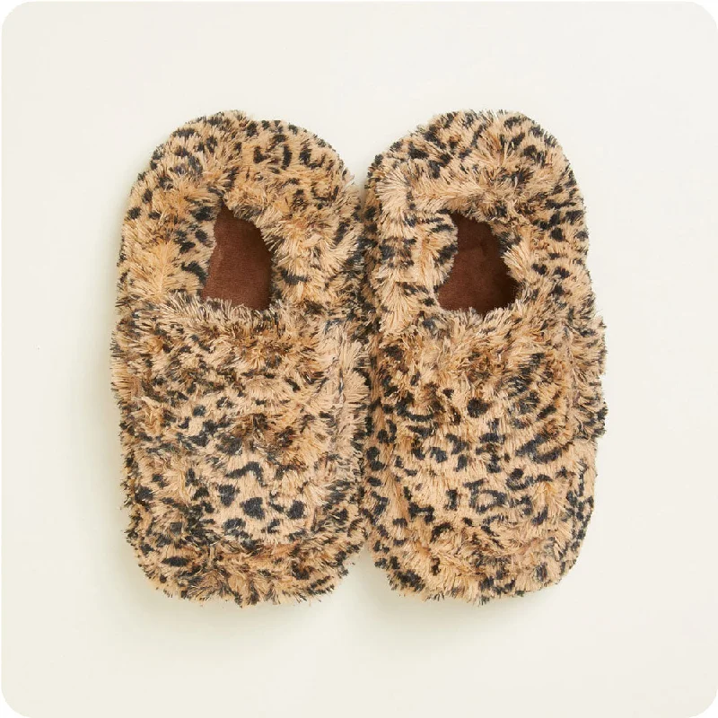 Slippers with chic soles-Tawny Warmies Slippers