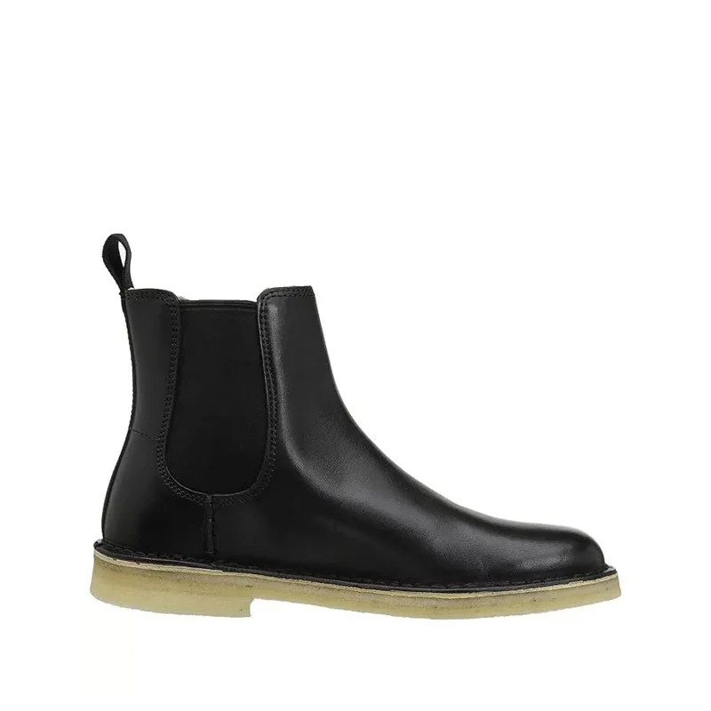 trendy ankle boots-Clarks - Mens Desert Peak Low Boot