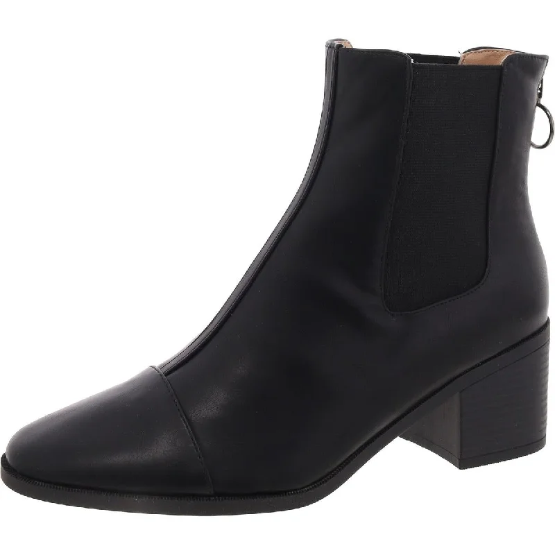 boots for various terrains-Journee Collection Womens Block Heel Round Toe Chelsea Boots