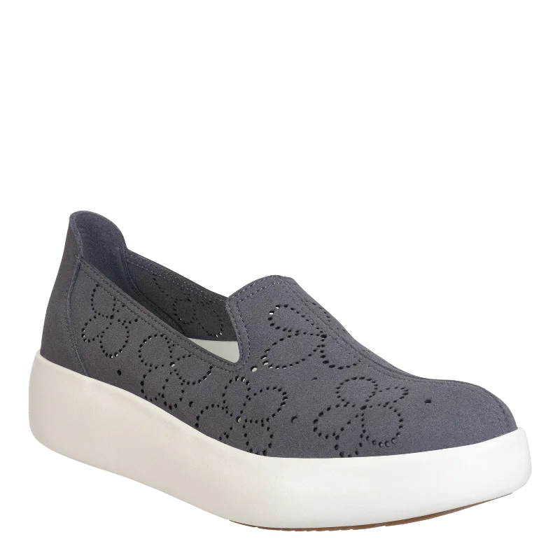 non-slip athletic shoes hold-COEXIST in GREY Platform Sneakers