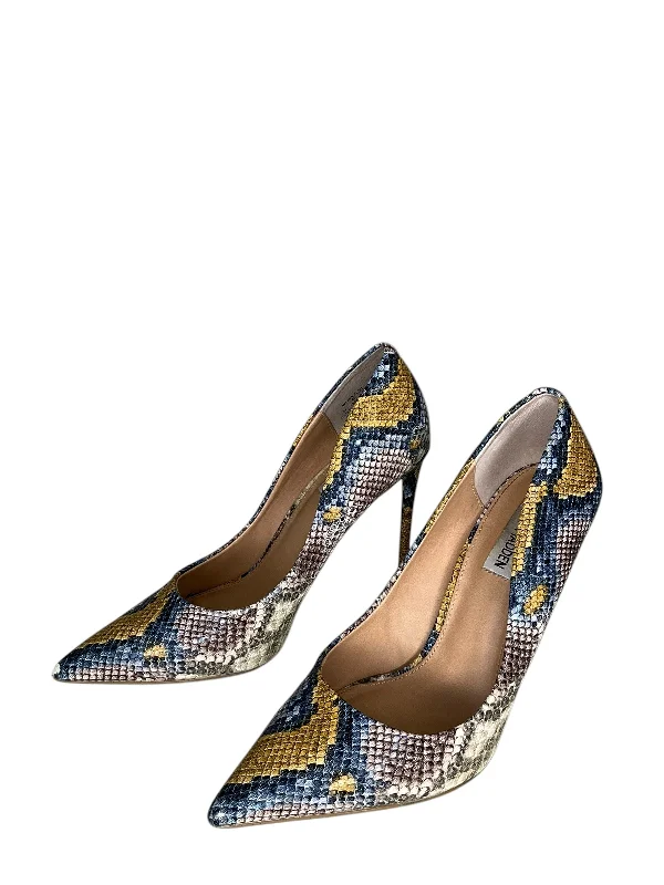 chill high heels breathable-Shoes Heels Stiletto By Steve Madden In Animal Print, Size: 9