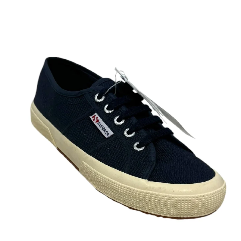 handmade athletic shoes craft-Cotu Classic Sneakers By Superga In Navy, Size: 7.5