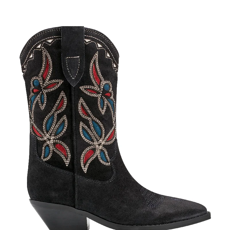 boots with padded footbed-Trista Western Boot