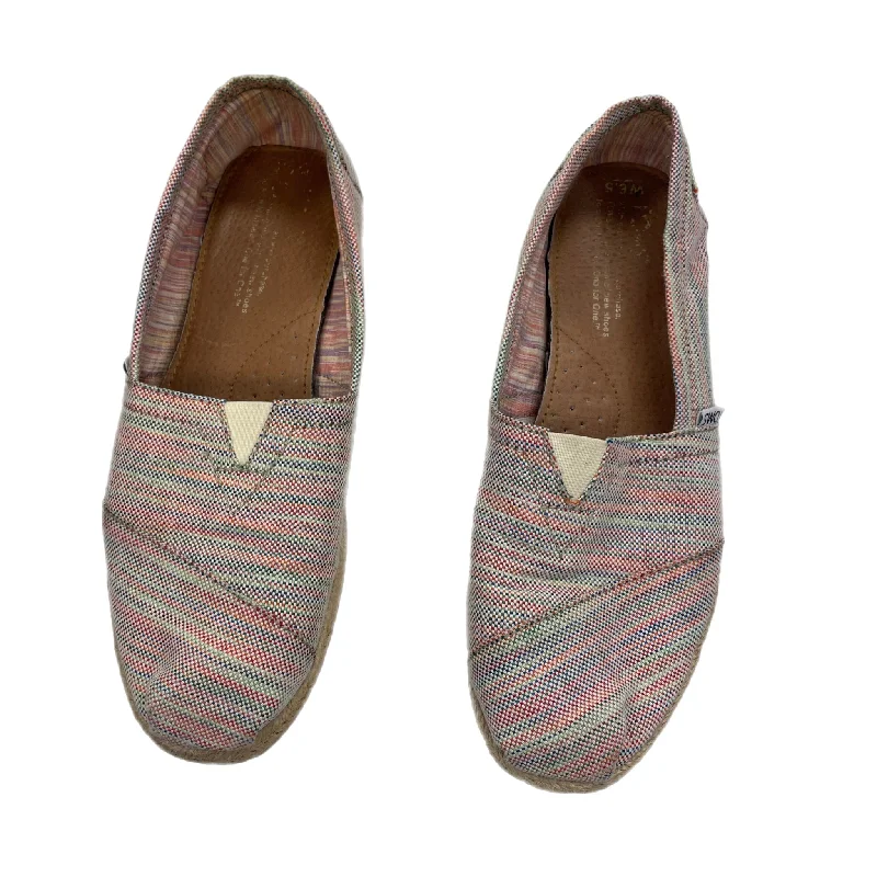 luxe flats designer-Flats for traveling EuropeShoes Flats Espadrille By Toms  Size: 6.5