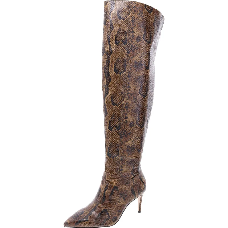 cozy boots for winter-Jessica Simpson Womens VerityWC Dressy Over-The-Knee Boots