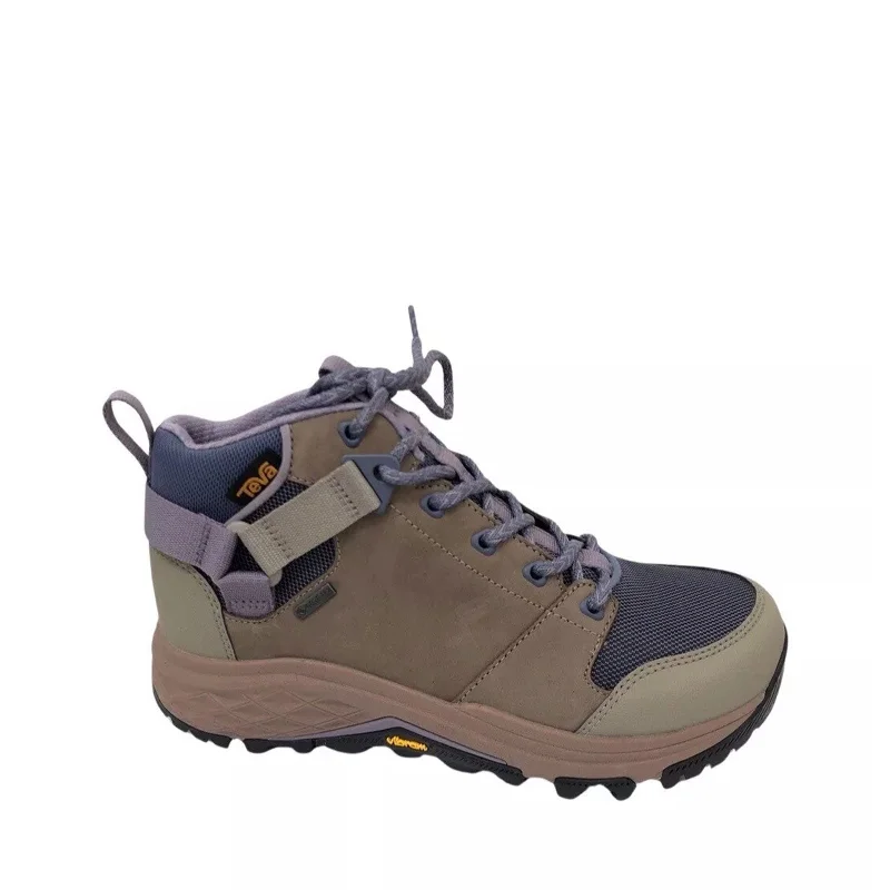 all-season boots for men-Women's Shoes Teva GRANDVIEW GTX Waterproof Hiking Boots 1106832 DESERT TAUPE