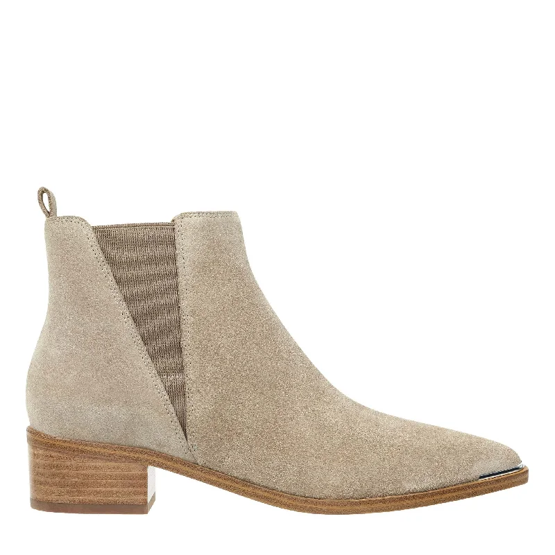 winter boots for fashion-forward individuals-Yale Pointy Toe Chelsea Bootie