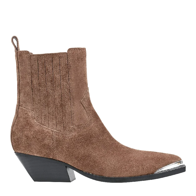 slip-resistant winter boots-Pryce Western Bootie