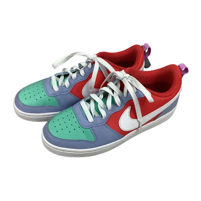 red athletic shoes glow-Shoes Sneakers By Nike In Multi-colored, Size: 7 YOUTH