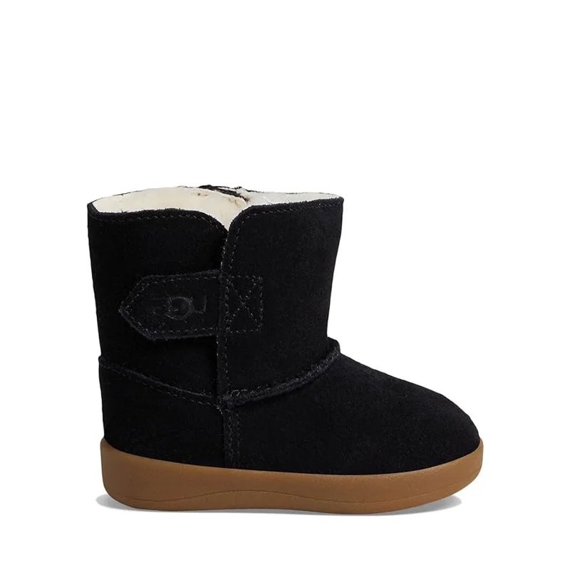 comfortable winter boots for travel-UGG Unisex-Baby Keelan Boot, Black