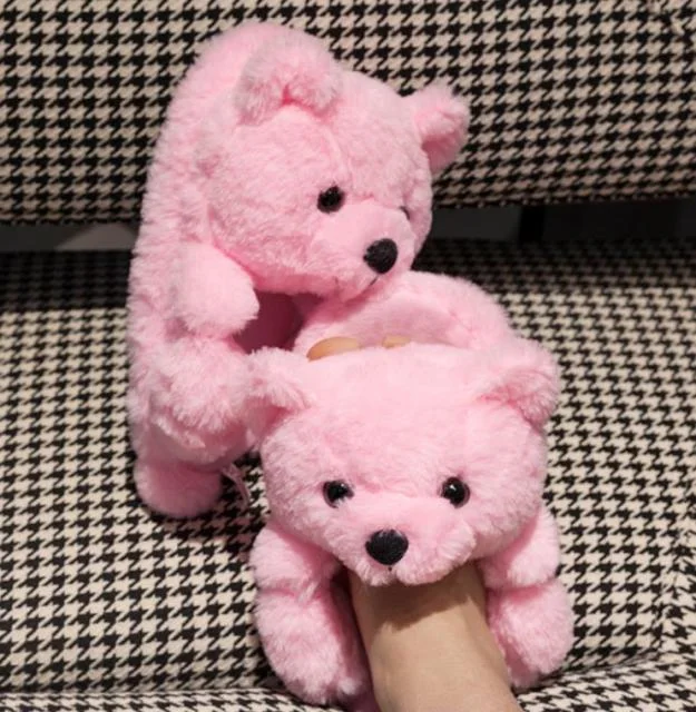 pink slippers