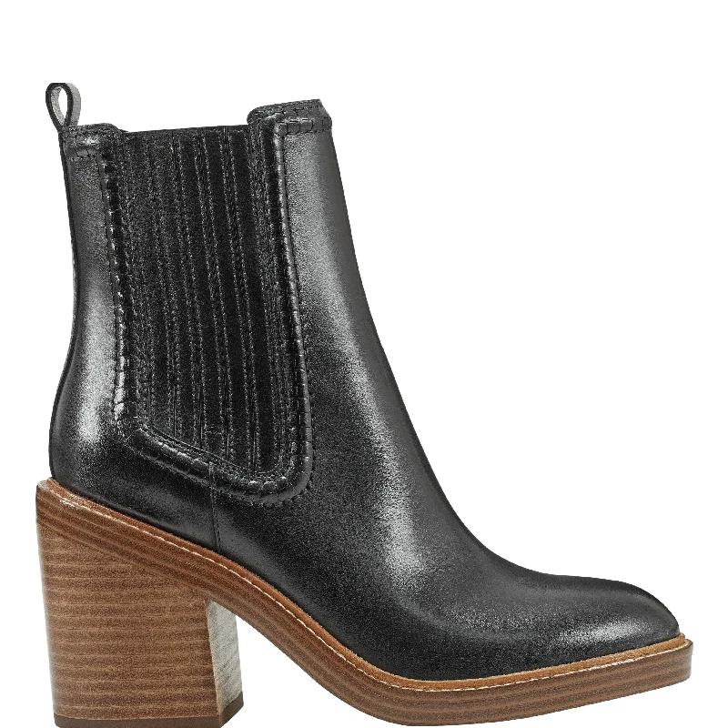 stylish leather boots for men-Halida Tailored Bootie