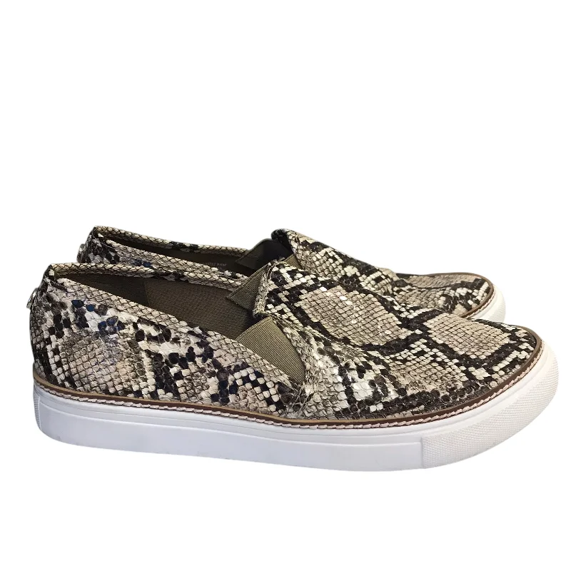 durable athletic shoes glow-Shoes Sneakers By Steve Madden In Snakeskin Print, Size:9.5