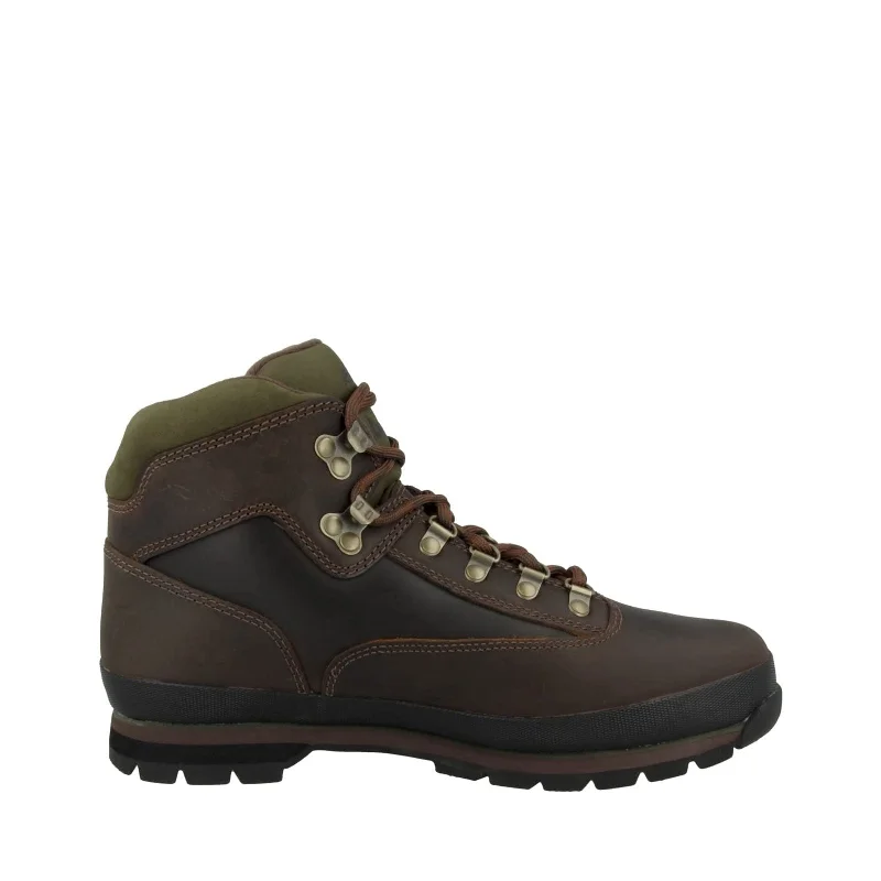 insulated boots for winter-Timberland Men's Euro Hiker Hiking Boot, Brown