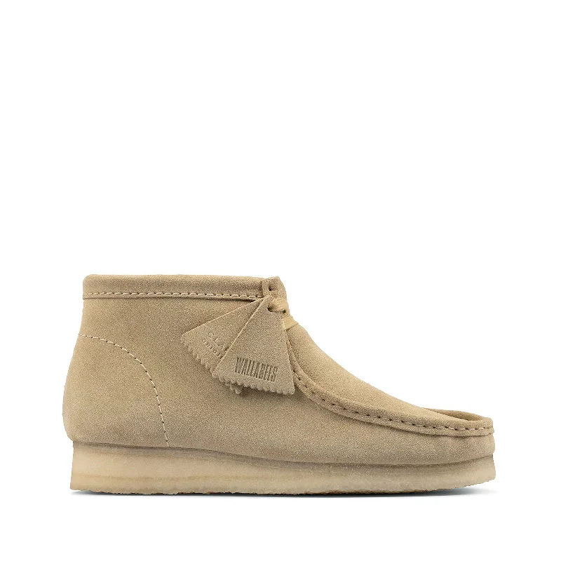 soft leather boots-Clarks - Mens Wallabee Boot 2