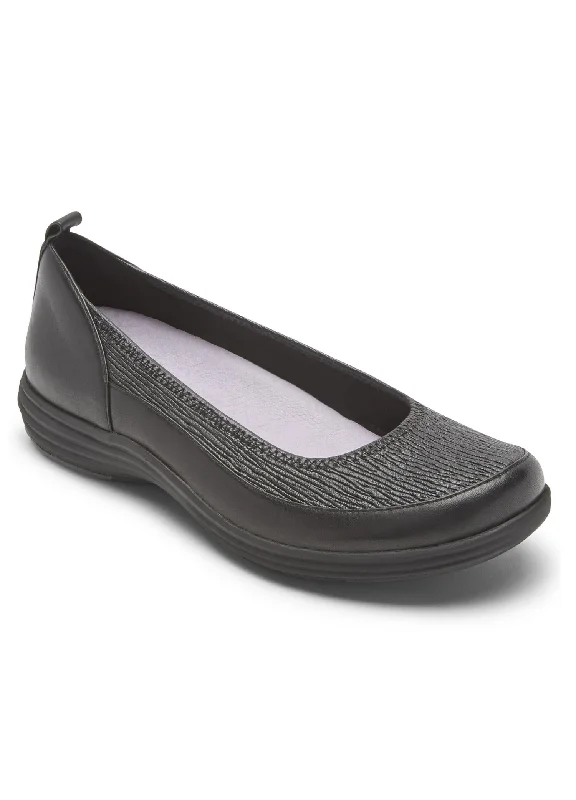 Quinn Curved Slip-On - Narrow In Black