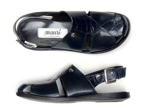 Mauri - "1787 Renzo"  Alligator Sandals