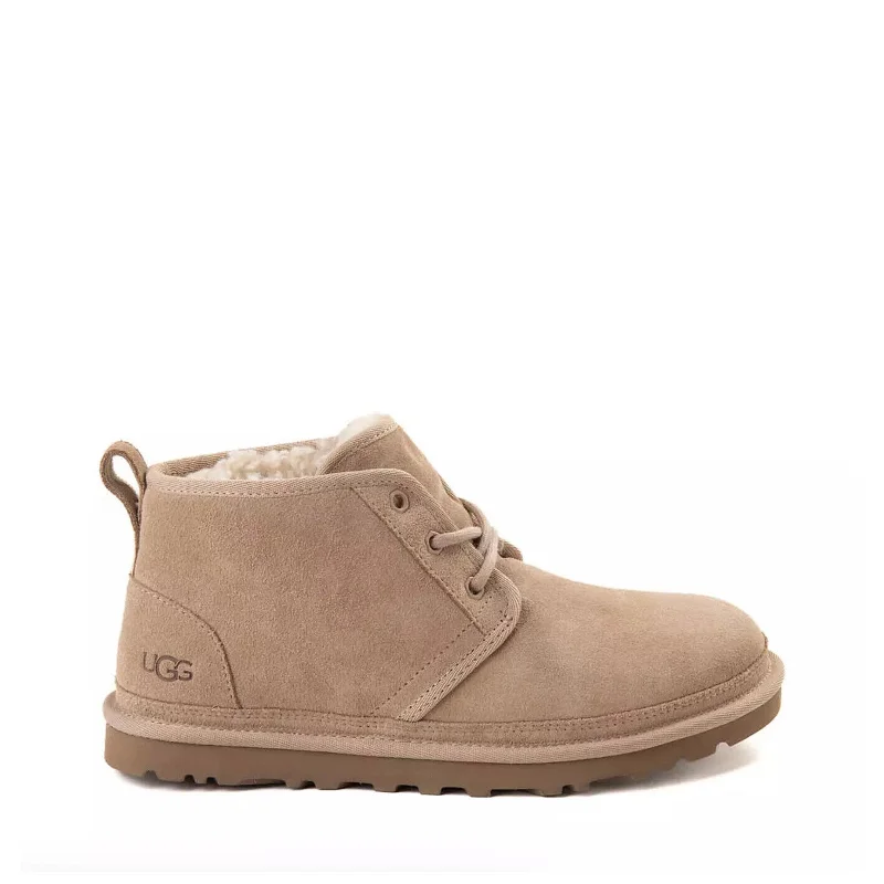 men’s boots for winter-Women's Shoes UGG NEUMEL Suede Ankle Chukka Boots 1094269 SAND