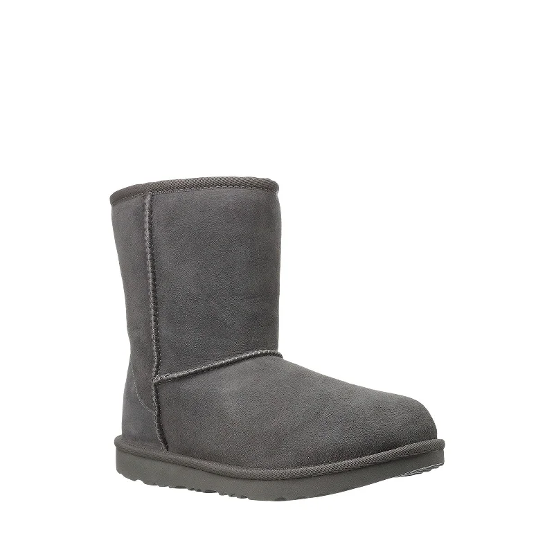 boots with extra warmth for outdoor use-UGG Unisex-Child Classic Ii Boot, Grey