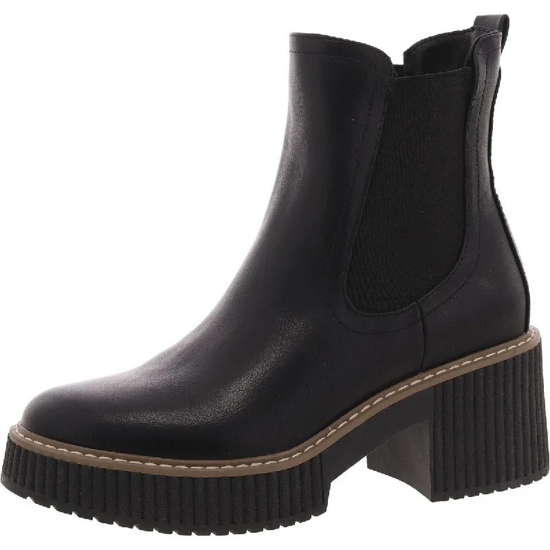 winter boots for women with traction-DV By Dolce Vita Womens Darcel Faux Leather B Chelsea Boots