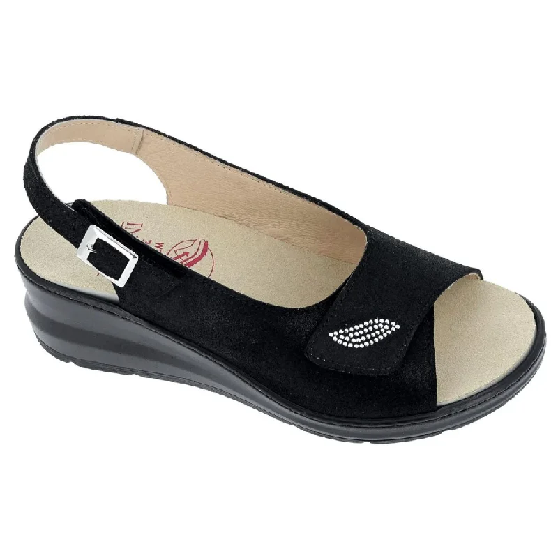 Sabatini Marzia Nero Brina Sandal (Women's)